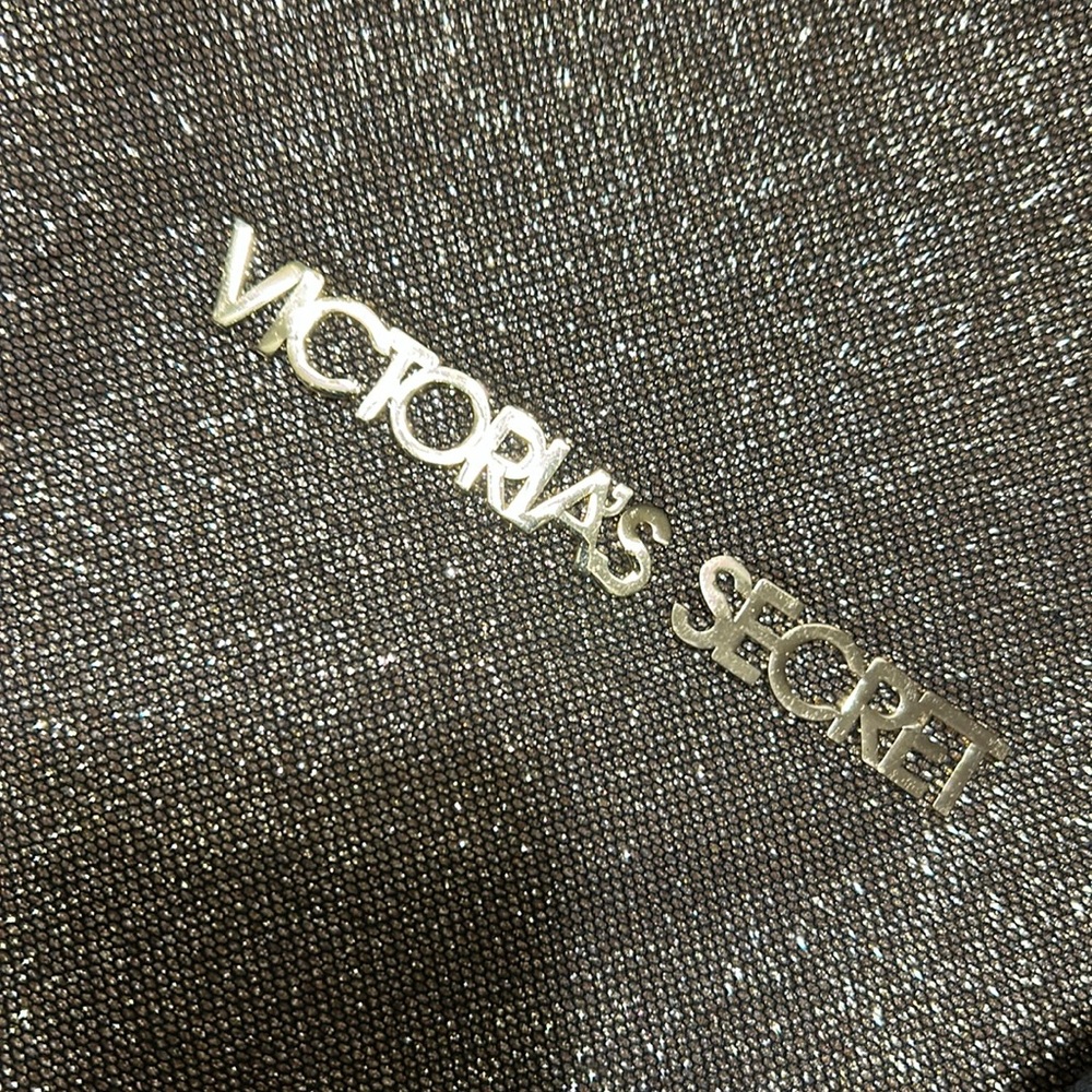 Victoria's Secret Glittering Silver Tote - Picture 2 of 15